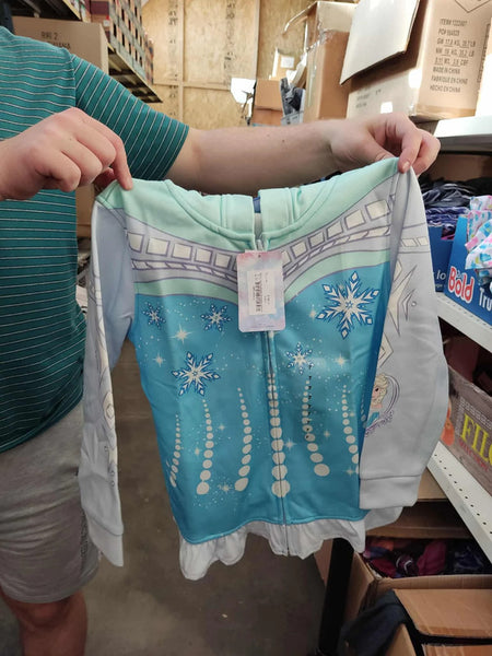 Elzos Užsegamas megztinis su kapišonu