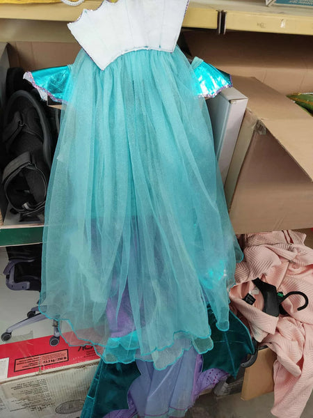 Undinės kostiumas mergaitei (5-6 metų dydis)