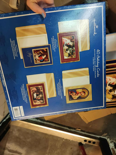 Krikščioniškos Kalėdines atvirutės (40 vnt. pakuotėje) "Hallmark"