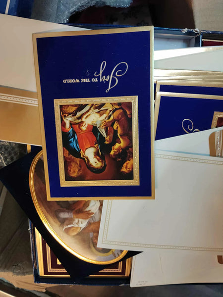 Krikščioniškos Kalėdines atvirutės (40 vnt. pakuotėje) "Hallmark"