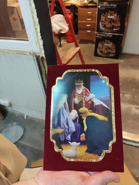 Krikščioniškos Kalėdines atvirutės (40 vnt. pakuotėje) "Hallmark"