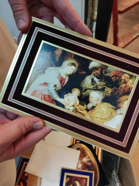 Krikščioniškos Kalėdines atvirutės (40 vnt. pakuotėje) "Hallmark"