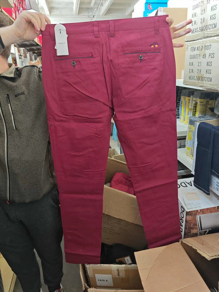 Raudonos kelnės "Spagnolo" (48 dydis)