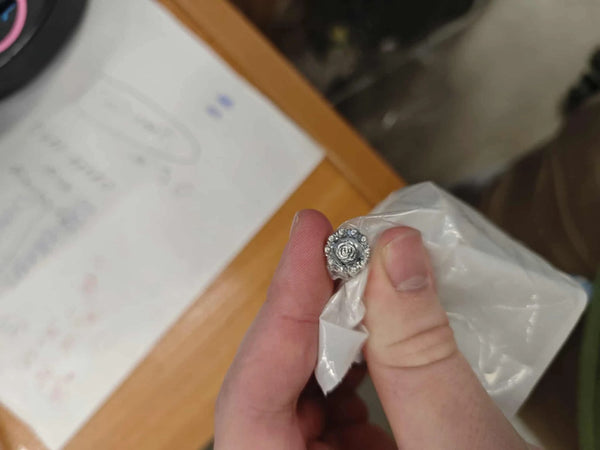 Pandora karoliukas "Birthday" (Sterling silver 925)