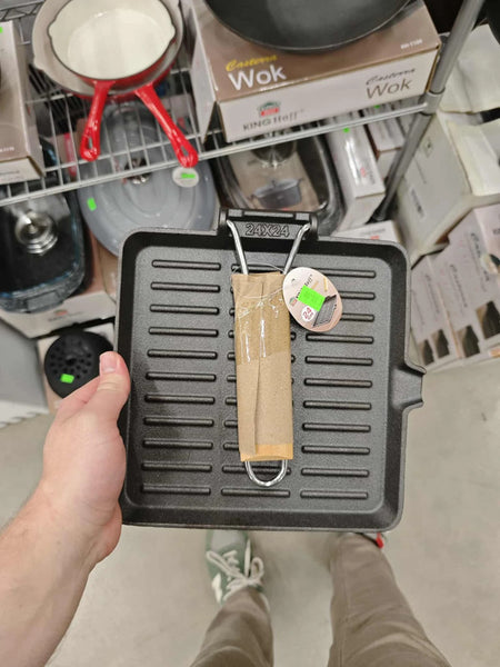 Ketaus Griliaus keptuvė "KingHoff" (24x24 cm)