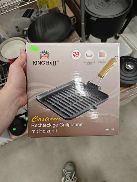 Ketaus Griliaus keptuvė "KingHoff" (24x24 cm)