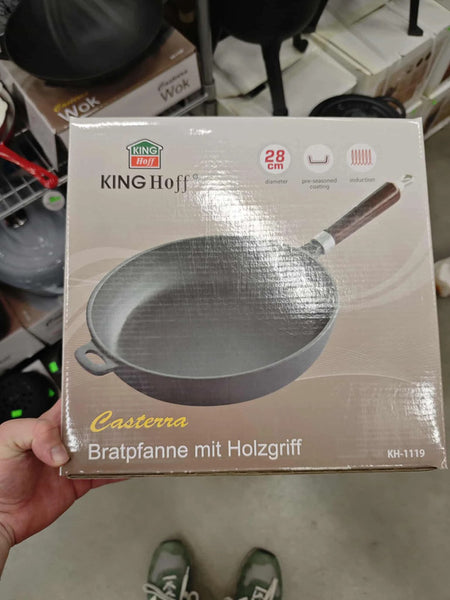 Ketaus keptuvė "KingHoff" (28 cm)