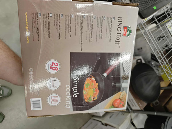 Ketaus keptuvė "KingHoff" (28 cm)