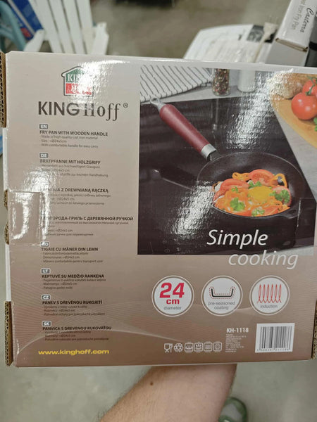 Ketaus keptuvė "KingHoff" (24 cm)