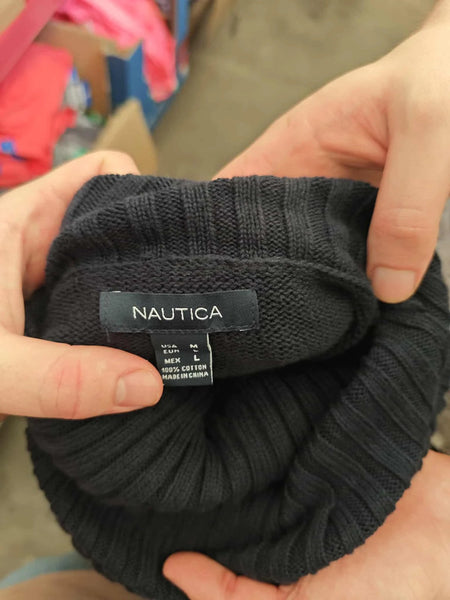 Nautica moteriškas aukšto kaklo megztinis