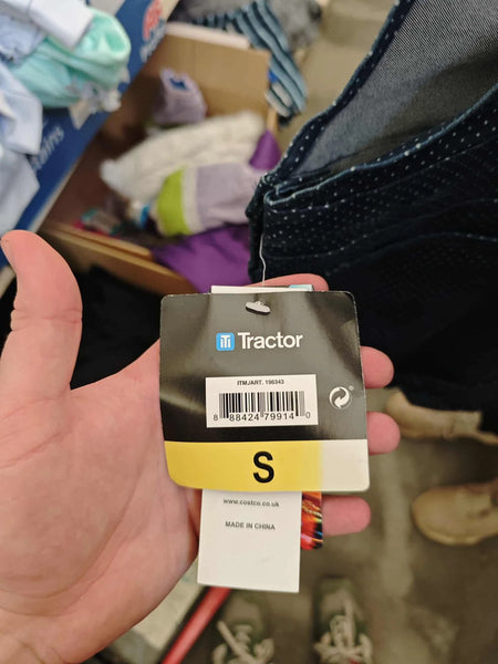 Tractor kombinezonas su petnešomis (S, 7-8 metų dydis)