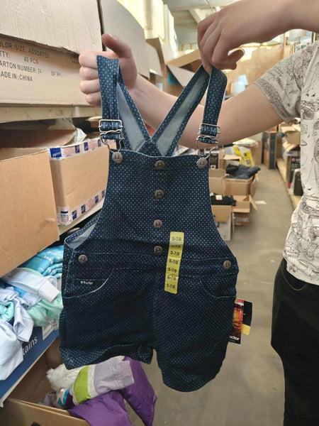 Tractor kombinezonas su petnešomis (S, 7-8 metų dydis)