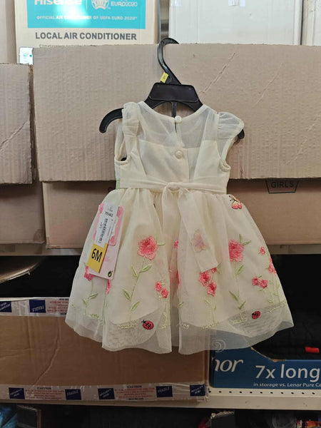 Jona Michelle vaikiška suknelė su pamperso uždangalu (6 mėnesių dydžio)