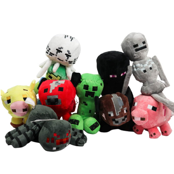 minecraft pliušiniai žaislai