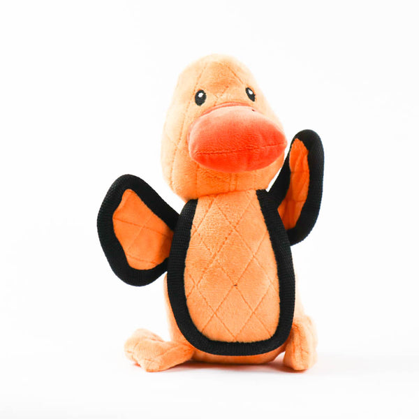 bone & barkers pliušiniai žaislai šuniui ančiukas