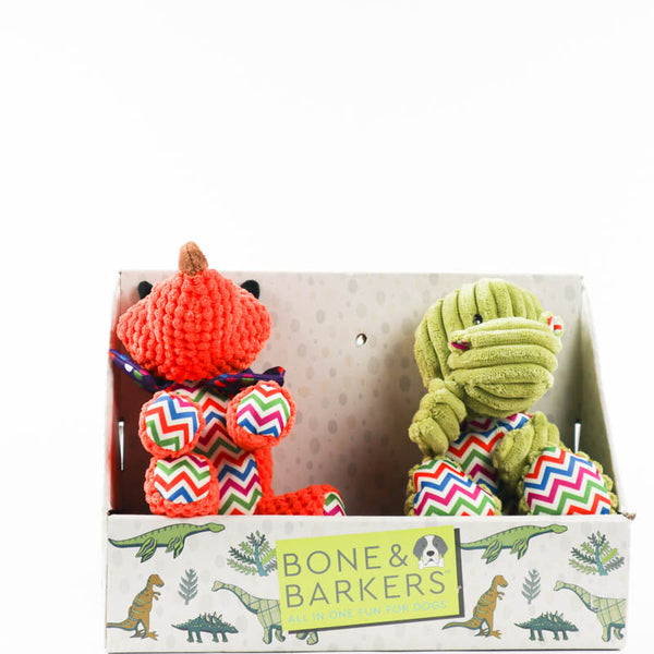 bone & barkers pliušiniai žaislai šuniui