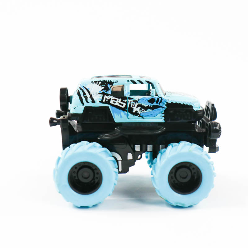 žaislinė mašinėlė monster truck šviesiai mėlyna