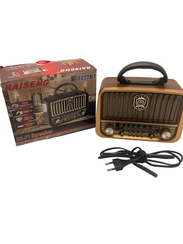 FM KITCHEN RADIO RETRO SU BLUETOOTH USB MP3