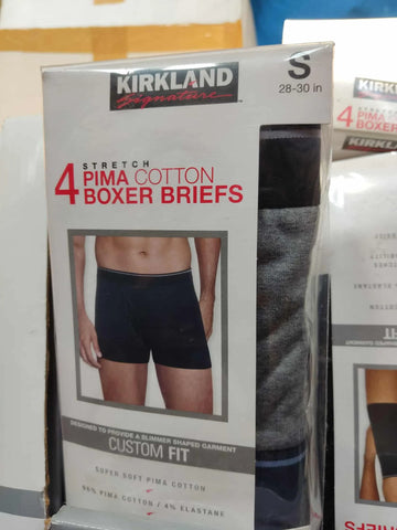 Kirkland apatinių boxers pakuotė (4 vnt. apatinių)