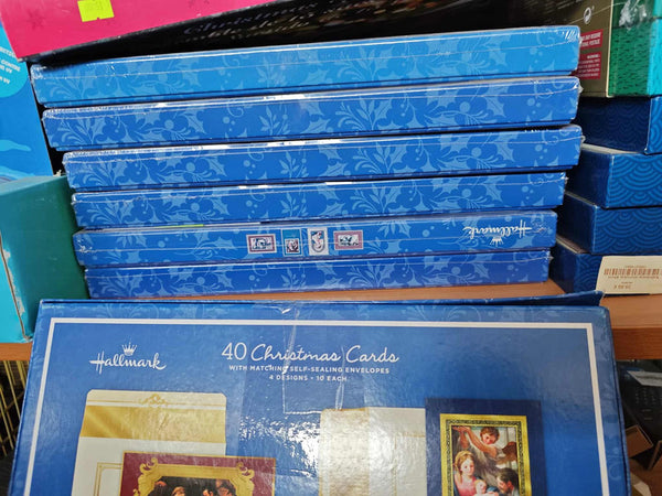 Krikščioniškos Kalėdines atvirutės (40 vnt. pakuotėje) "Hallmark"