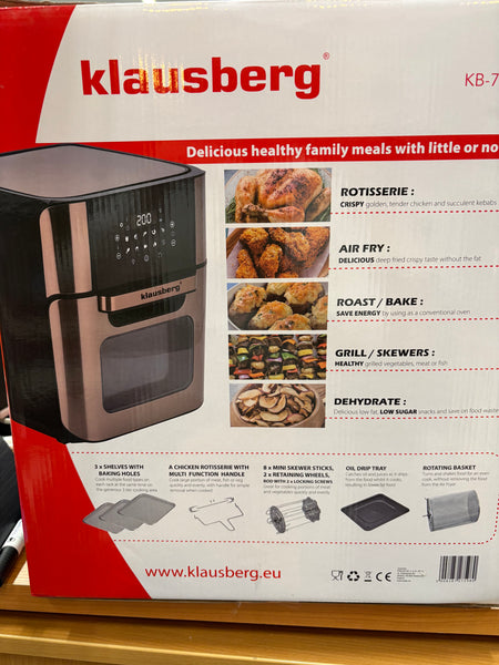 Hot air fryer electric oven Klausberg