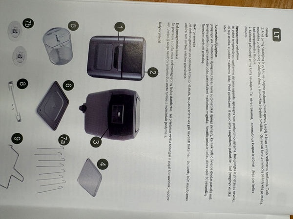 Hot air fryer electric oven Klausberg