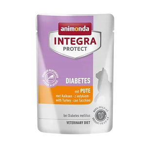 Visavertis suaugusių kačių pašaras su kalakutiena ANIMONDA INTEGRA PROTECT DIABETES, 85 g