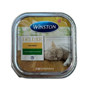 Visavertis suaugusių kačių pašaras su vištiena WINSTON DELUXE, 100 g