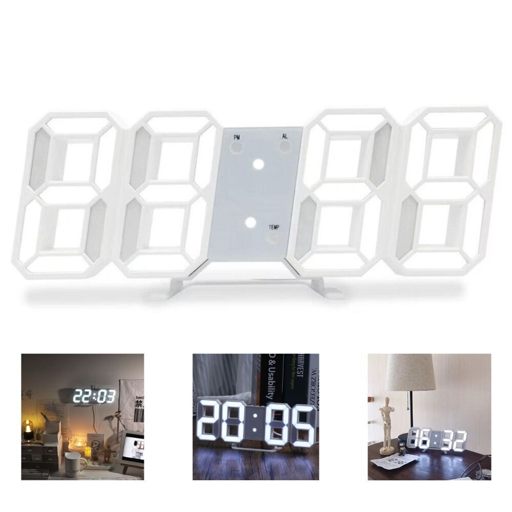 Žadintuvas TimeTrend 3D Lux LED