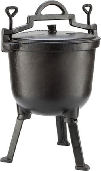KingHoff Tourist Cast Iron Cauldron, 11L
