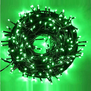 Žalios Kalėdinės Lemputės 500 LED 22M