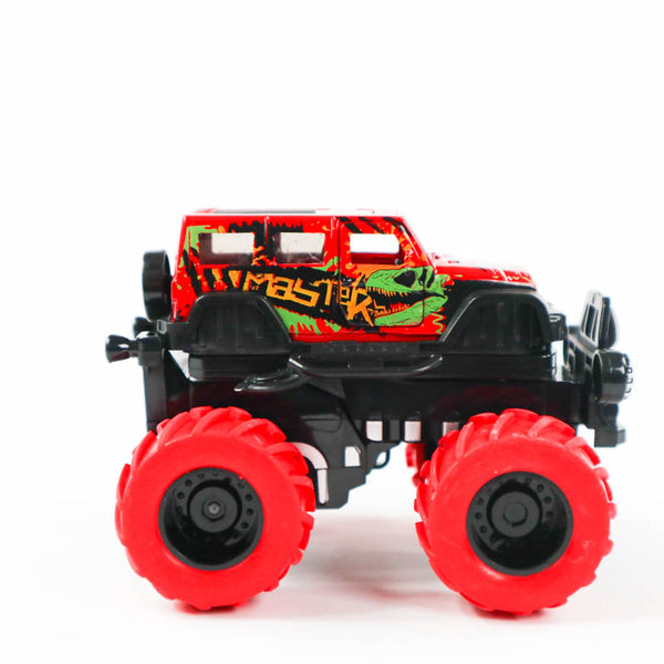 žaislinė mašinėlė monster truck raudona