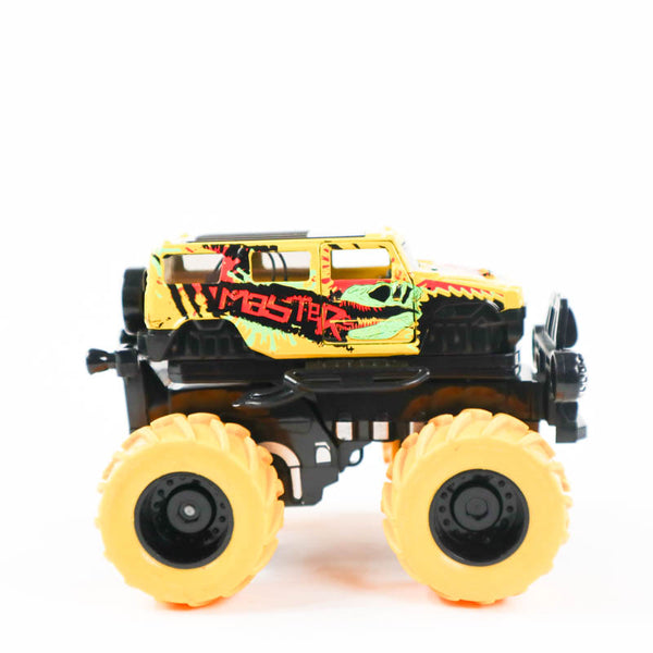 žaislinė mašinėlė monster truck geltona